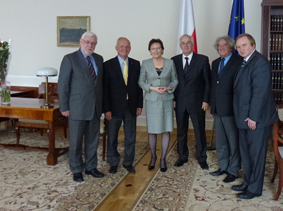 Delegacja Kongresu u Marszałek Sejmu Kopacz Delegacja Kongresu u Marszałek Sejmu Kopacz