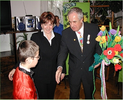 Wręczenie orderu uśmiechu Wręczenie orderu uśmiechu