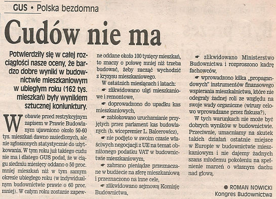 Artyku� Cud�w nie ma