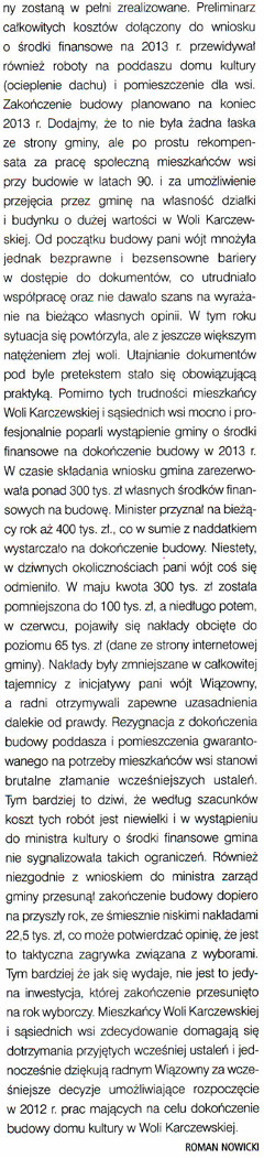 Artyku� Drogi przez m�k� ci�g dalszy 2