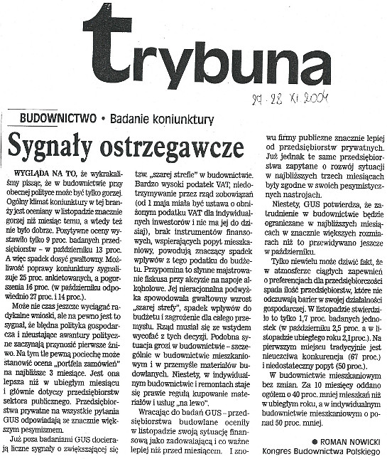 Art. Sygna�y ostrzegawcze