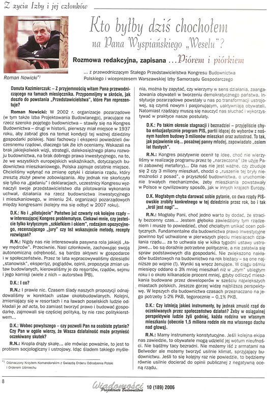 Artyku� Wiadomo�ci Projektanta 1