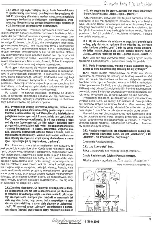 Artyku� Wiadomo�ci Projektanta 2