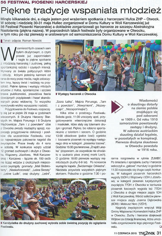 Artyku� Pi�kne tratycje wspania�a m�odzie�