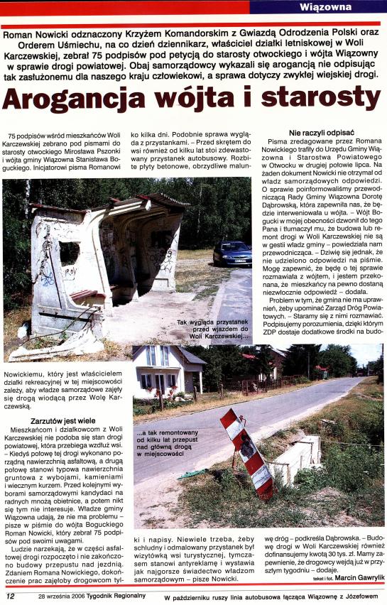 Artyku� z Woli Karczewskiej 2