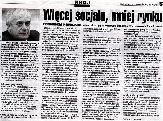 Wywiad z Romanem Nowickim