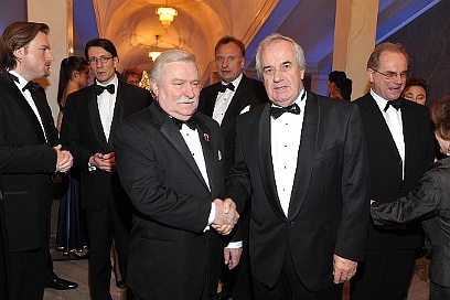 Roman Nowicki z Lechem Wałęsą Roman Nowicki z Lechem Wałęsą